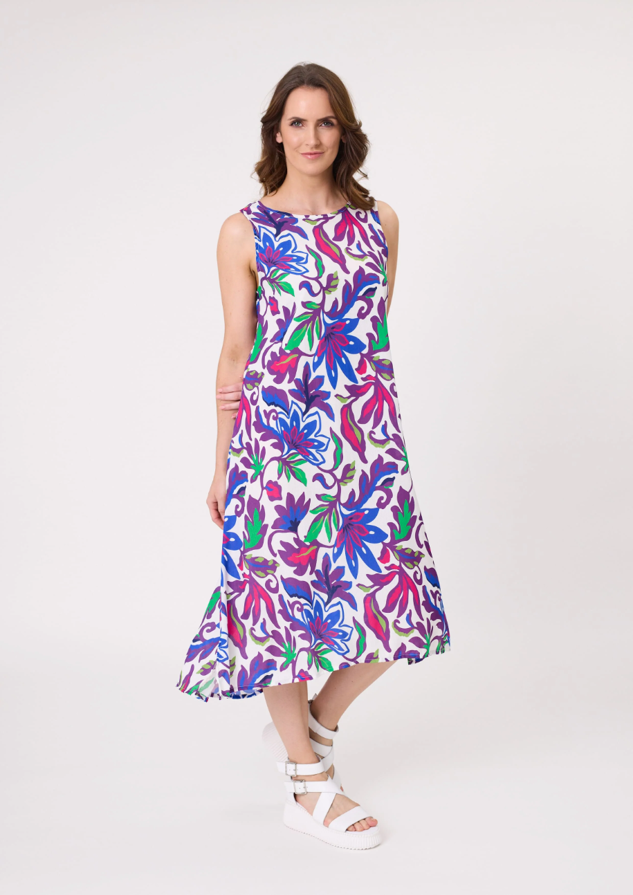 Lemon Tree Ana Dress - Floral Print