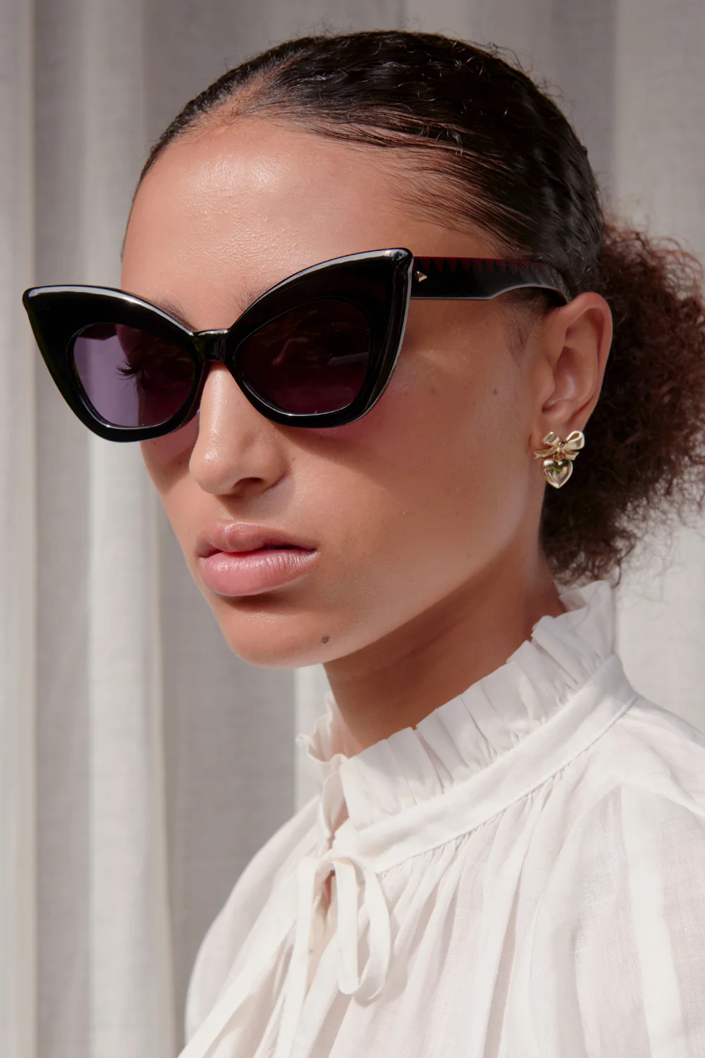 Karen Walker Andromeda Sunglasses - Black
