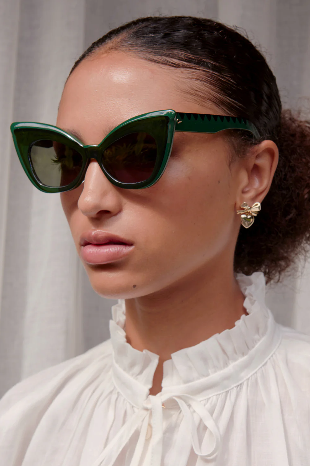 Karen Walker Andromeda Sunglasses - Emerald
