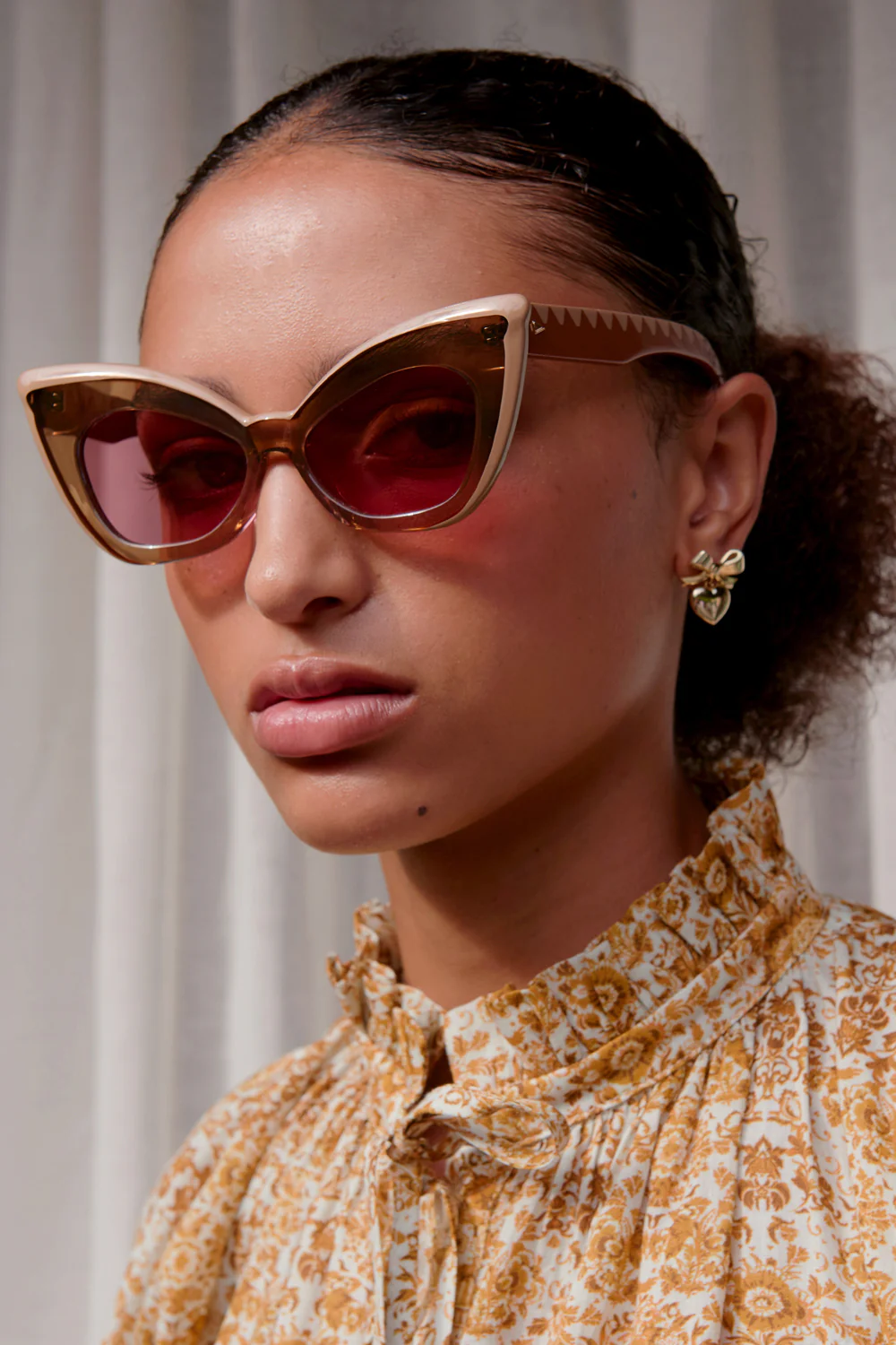 Karen Walker Andromeda Sunglasses - Tan