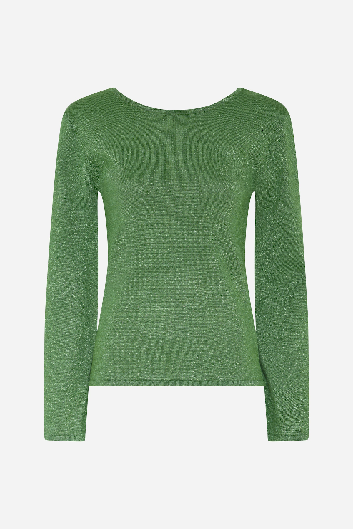 Bruuns Bazaar Anemone Yasmin Knit - Fresh Green with Lurex