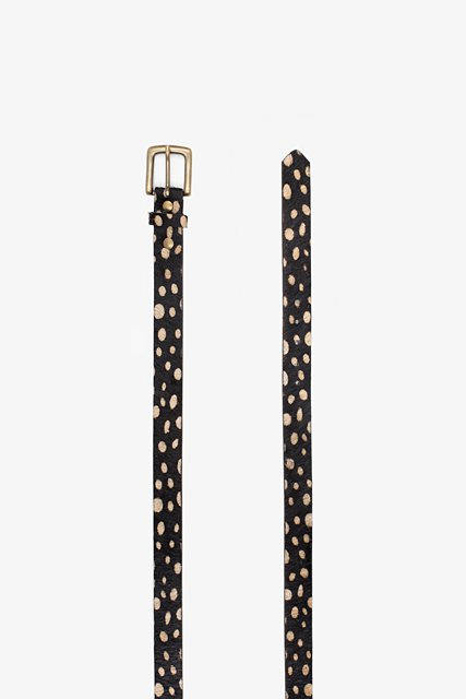 Antler NZ Hide Belt Thin - Dot