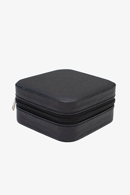 Antler Travel Jewellery Box - Black
