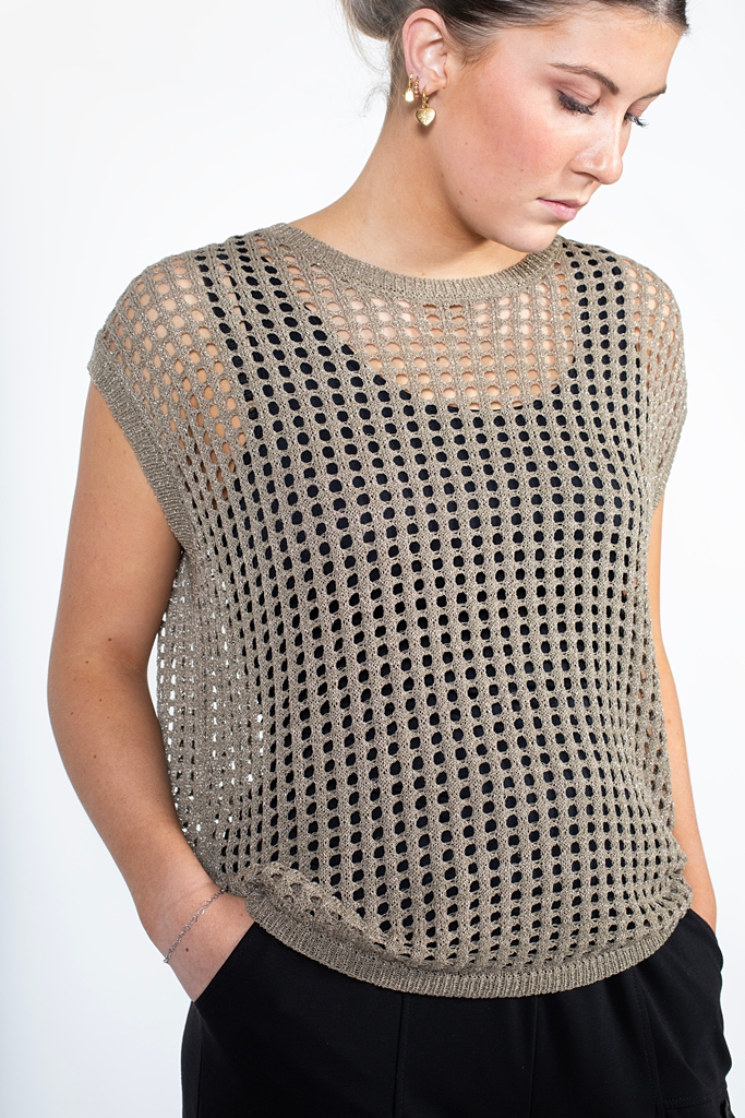 Antler Chelsea Vest - Moss Gold