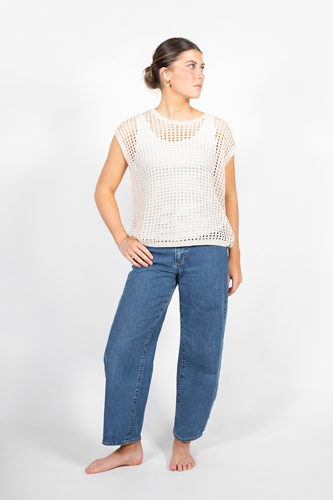 Antler Chelsea Vest - Vanilla Gold