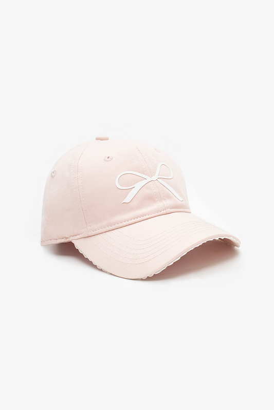 Antler Bow Belle Cap - Cotton Candy