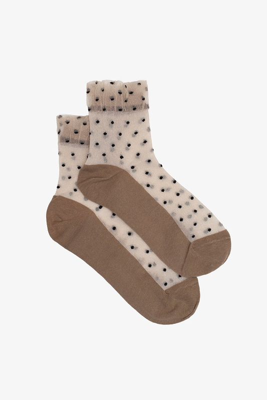 Antler Sock - Gold/Spot