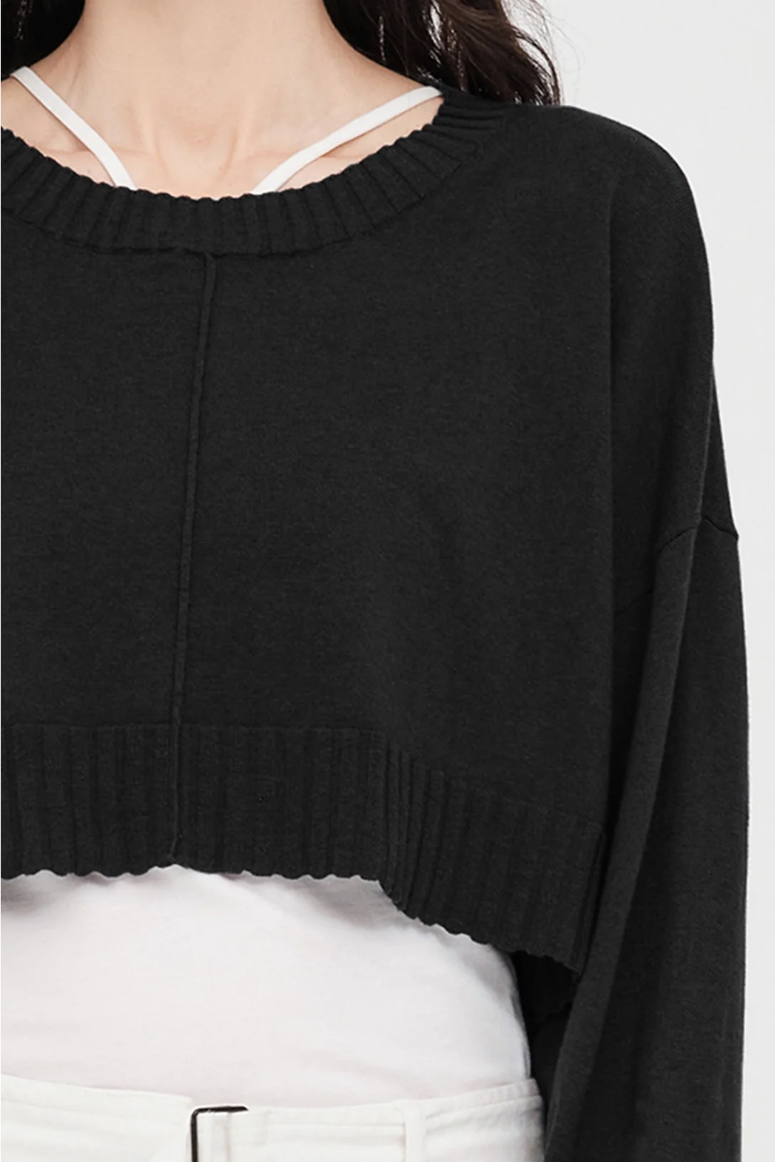 Taylor Art Sweater - Black