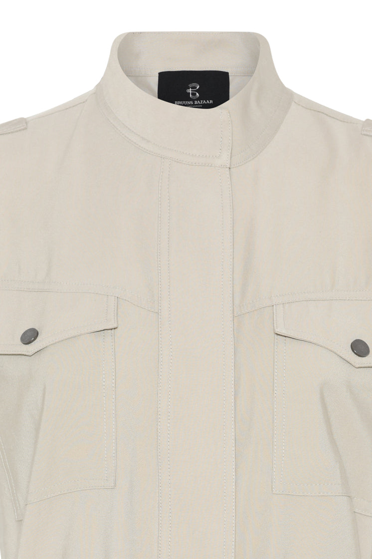 Bruuns Bazaar Glutinosa Zine Shirt - Eucalyptus