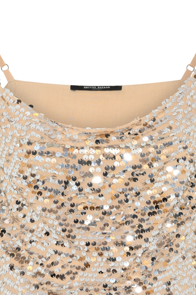 Bruuns Bazaar Folium Meria Top - Silver
