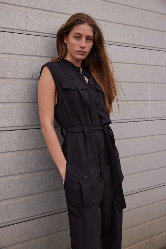 Bruuns Bazaar Camilla Tabia Jumpsuit - Black