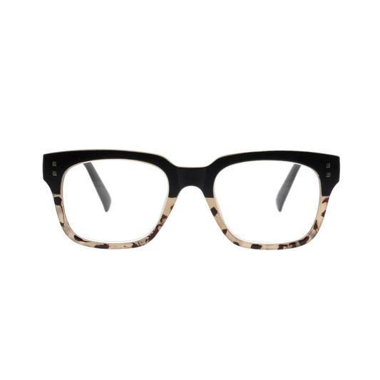 Daily Eyewear 6am Reading Glasses - Black/Grey Tort