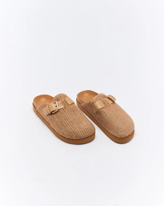 Walnut Blake Mule - Natural Multi