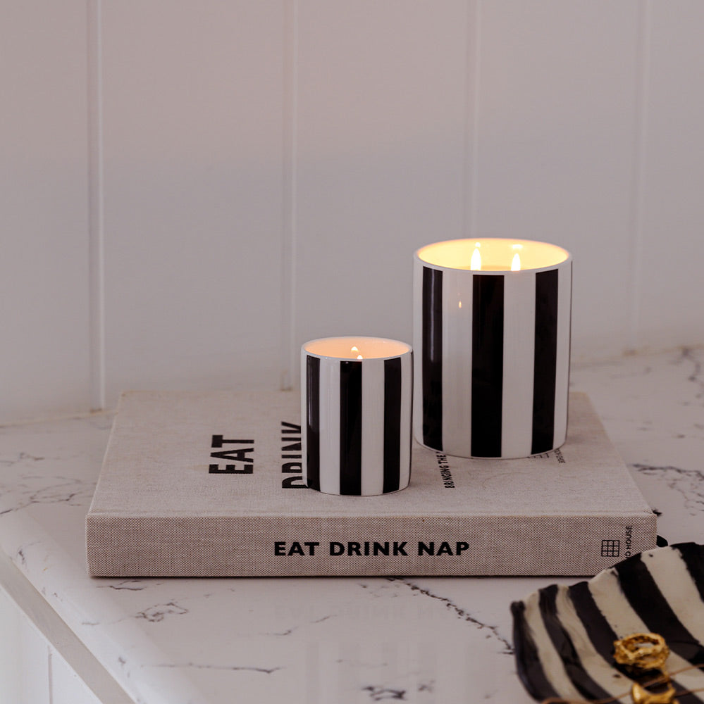 Moss St. Ceramic Large Candle 360g - Jasmine Amber & Saffron