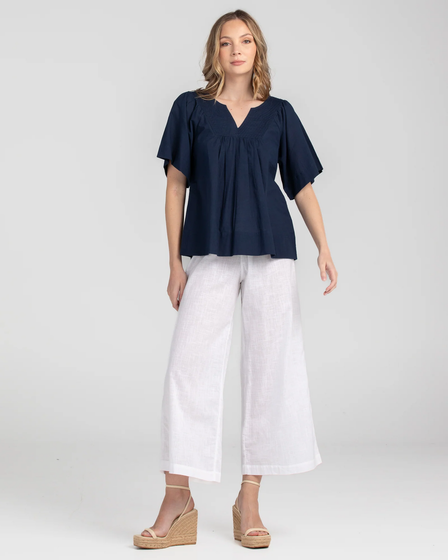 Boom Shankar Freya Top - Navy