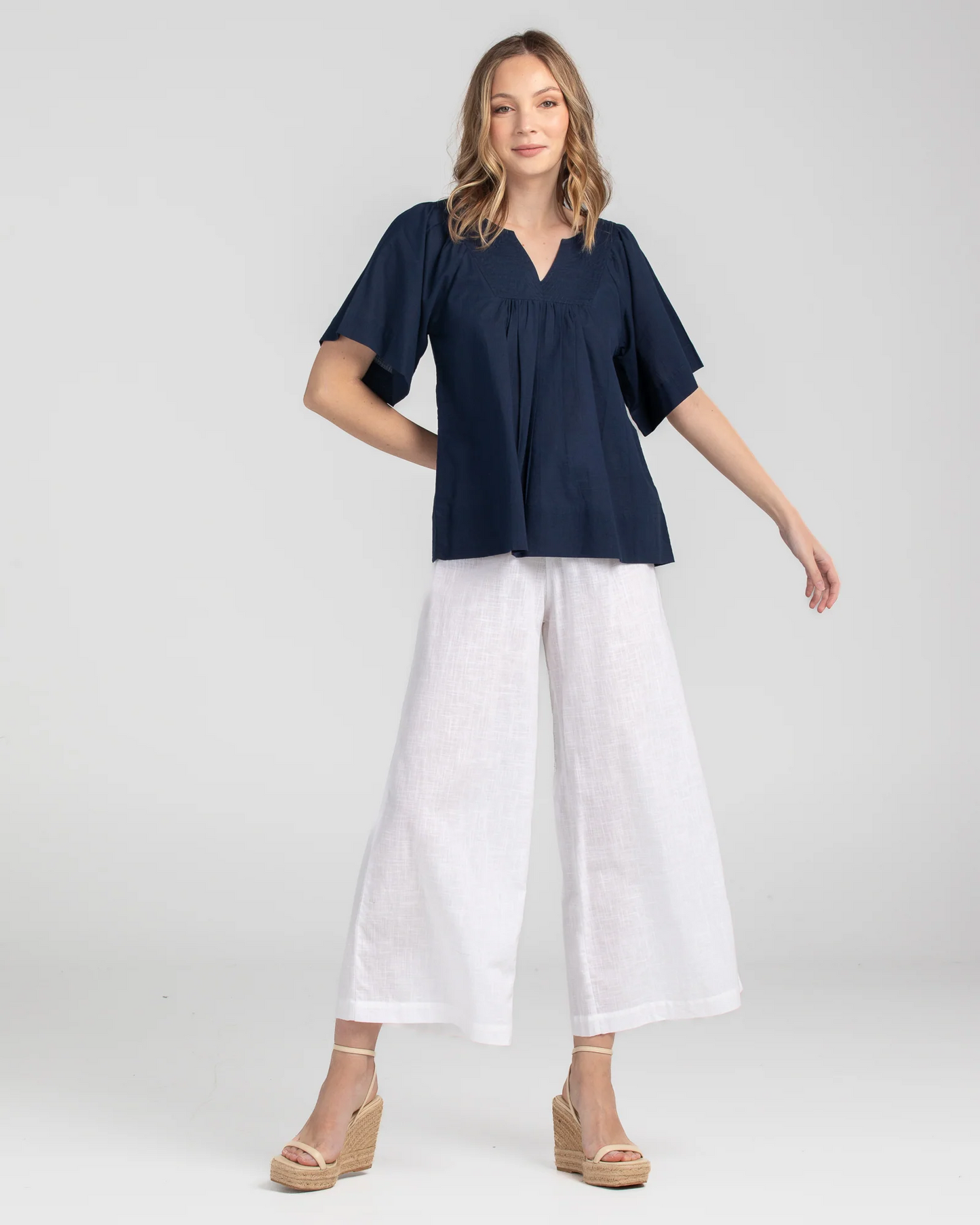 Boom Shankar Freya Top - Navy