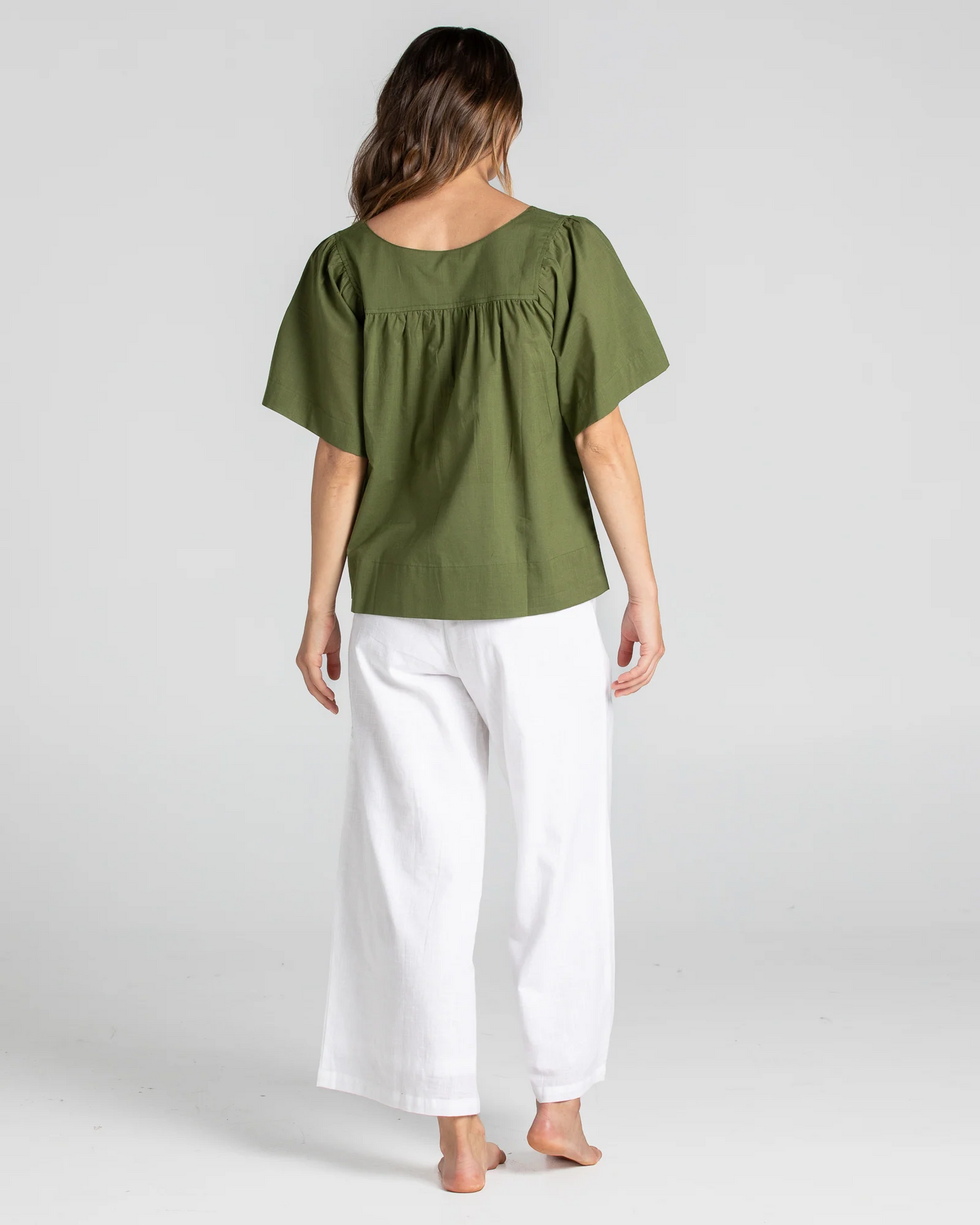 Boom Shankar Freya Top - Khaki