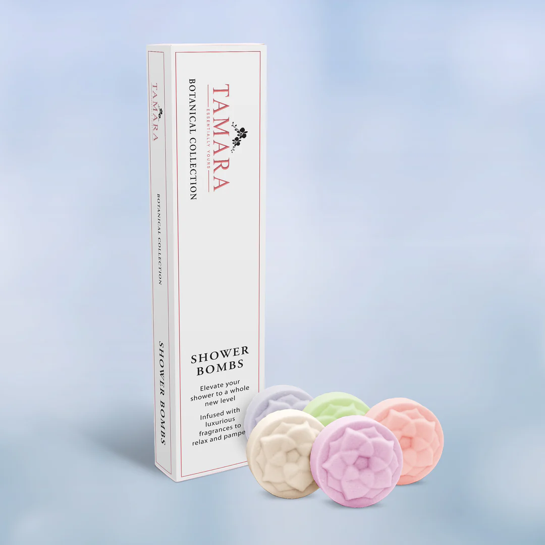 Essentially Tamara Botanical Collection - Box of 5 Shower Bombs
