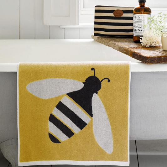Anorak Organic Cotton Towels - Buzzy Bees