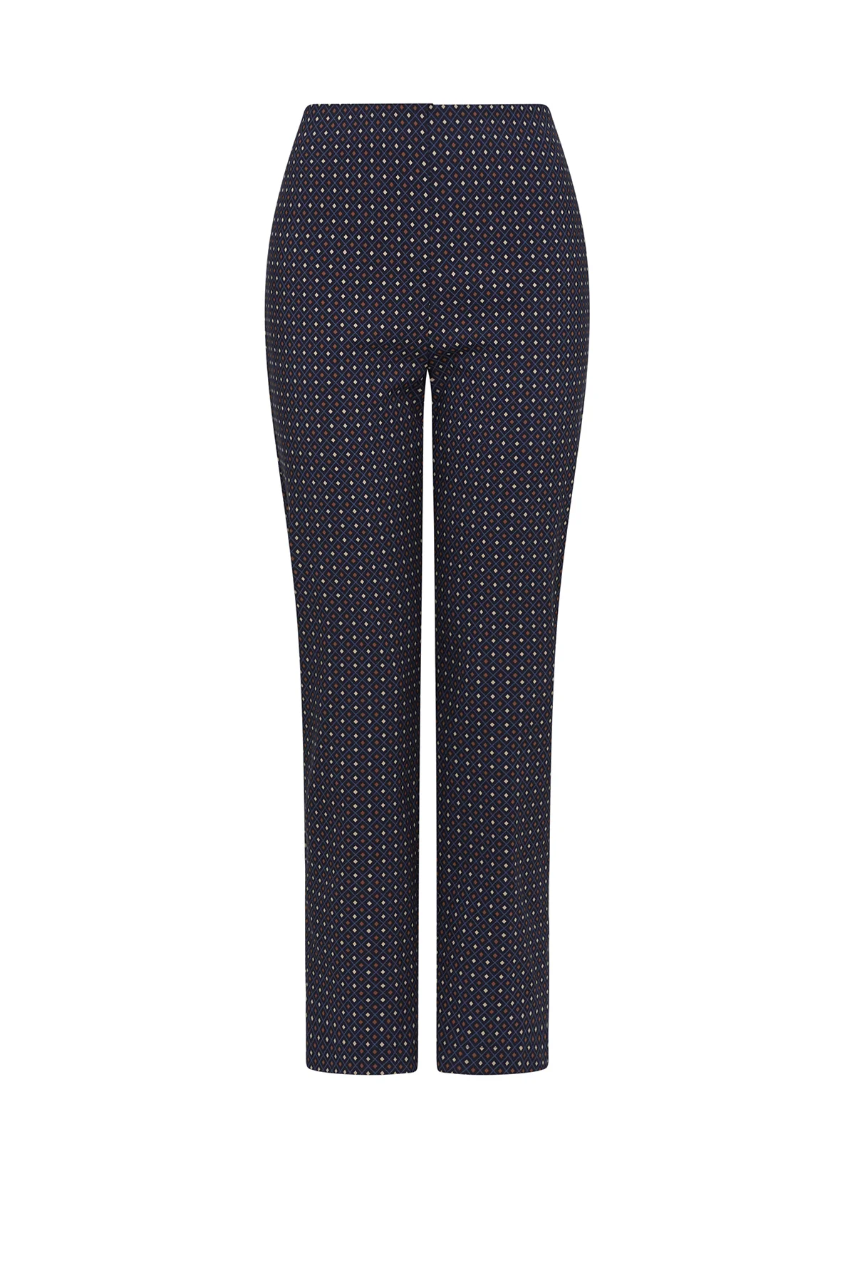 Cable Bell Geo Pant - Navy Diamond