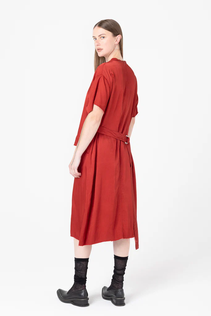 Company of Strangers Extension Dress - Brick