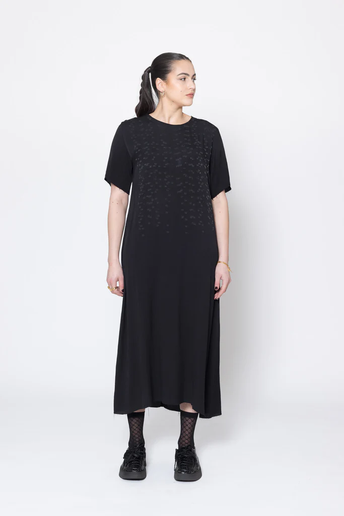 Company Of Strangers Alters Dress - Black Scatter