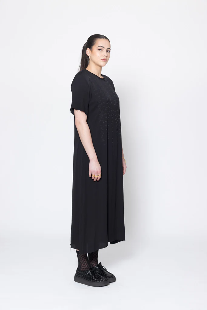 Company Of Strangers Alters Dress - Black Scatter