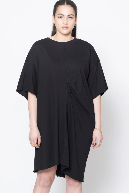Company Of Strangers Split Tunic - Black Knit