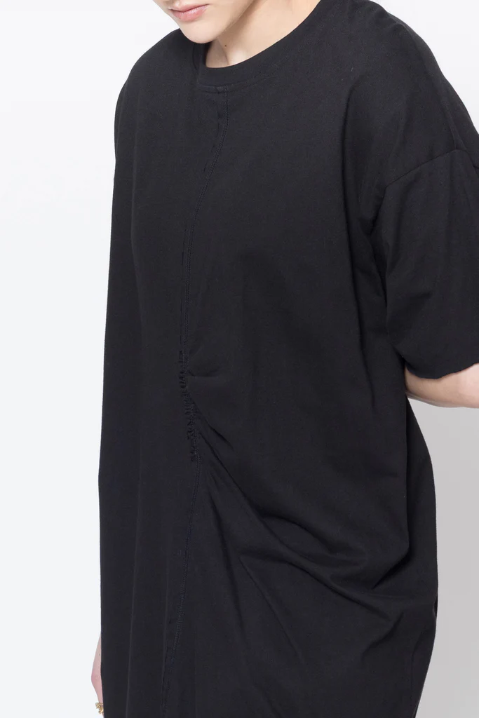 Company Of Strangers Split Tunic - Black Knit