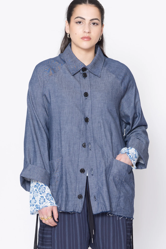 Company of Strangers Makers Jacket - Denim Blue