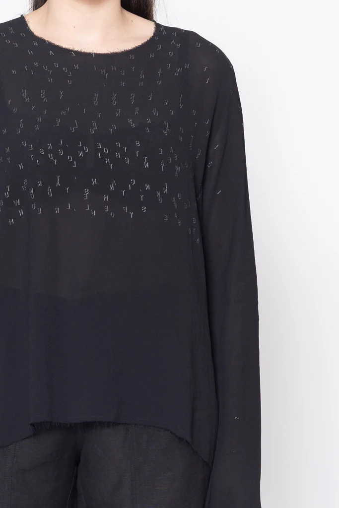 Company Of Strangers Antagonist Tee - Black Scatter