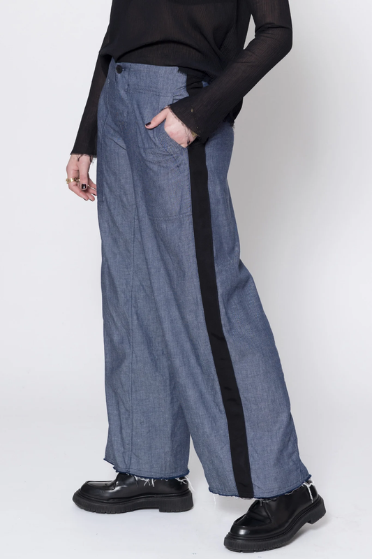 Company of Strangers Joy Pants - Denim Blue
