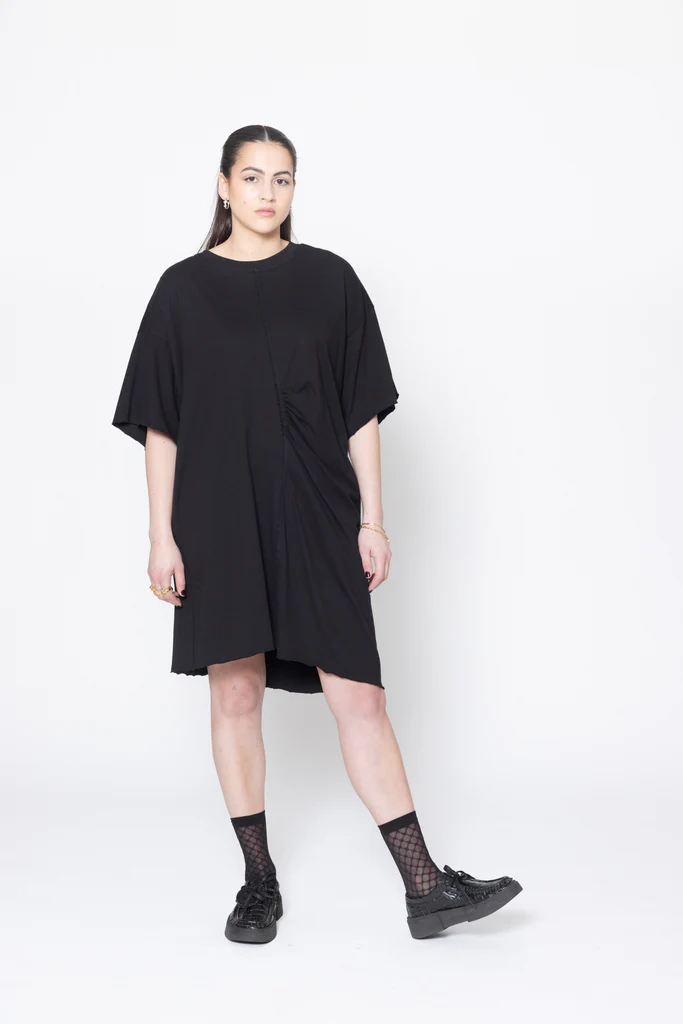 Company Of Strangers Split Tunic - Black Knit