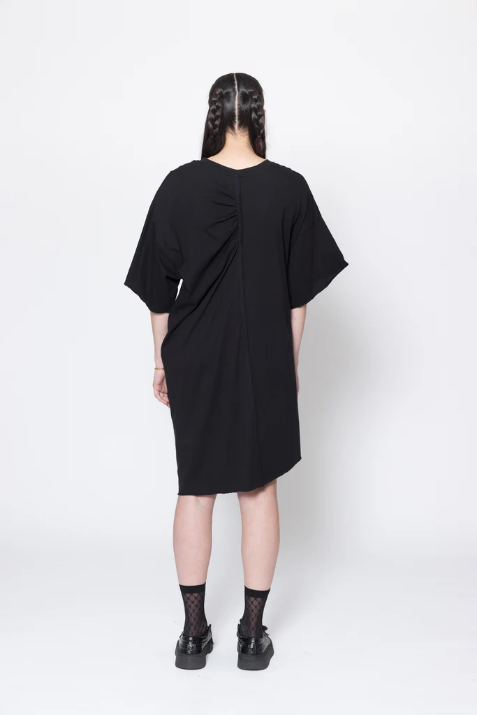 Company Of Strangers Split Tunic - Black Knit