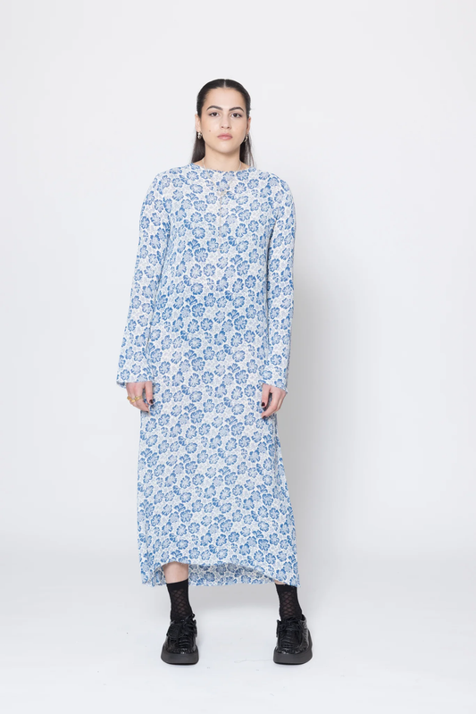 Company of Strangers Stark Dress - Hibiscus