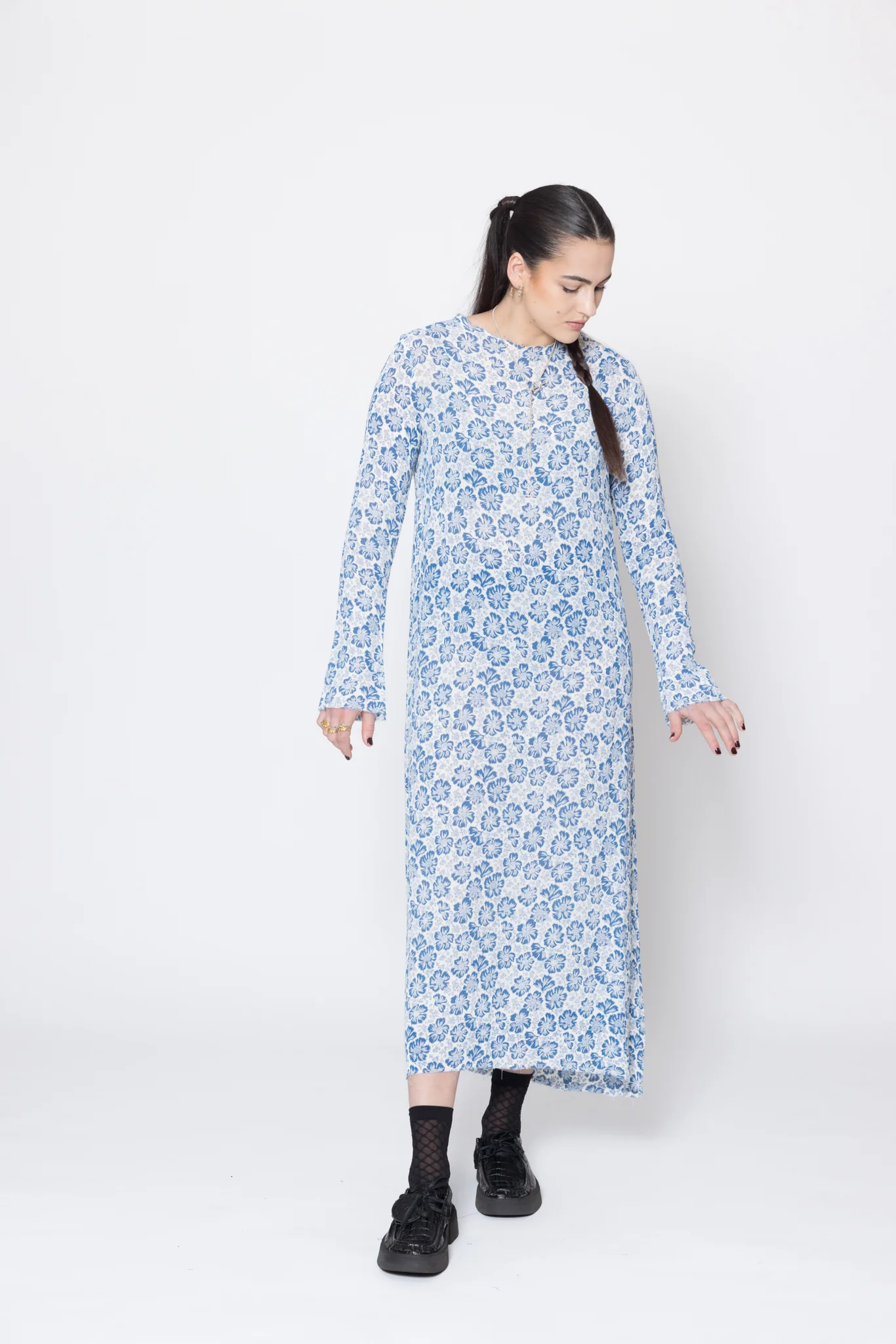 Company of Strangers Stark Dress - Hibiscus