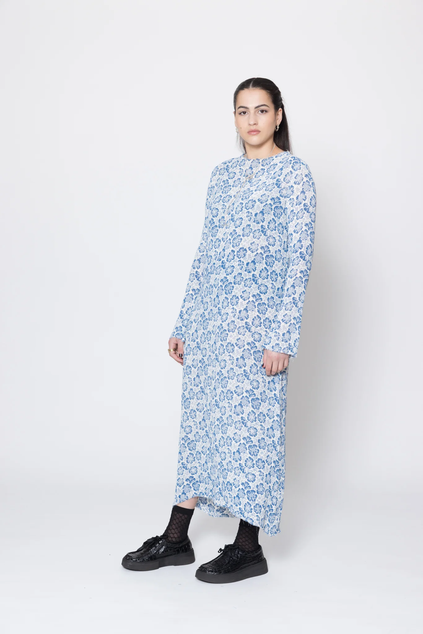 Company of Strangers Stark Dress - Hibiscus