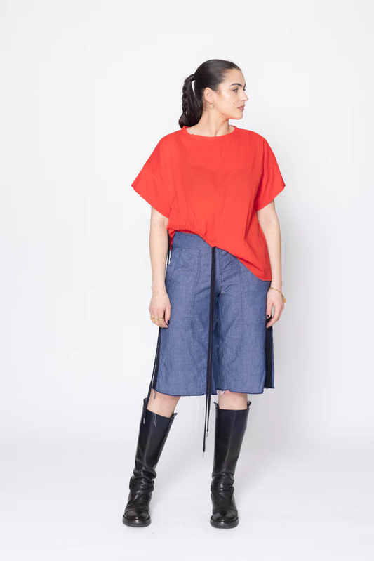 Company of Strangers Polar Shorts - Denim Blue