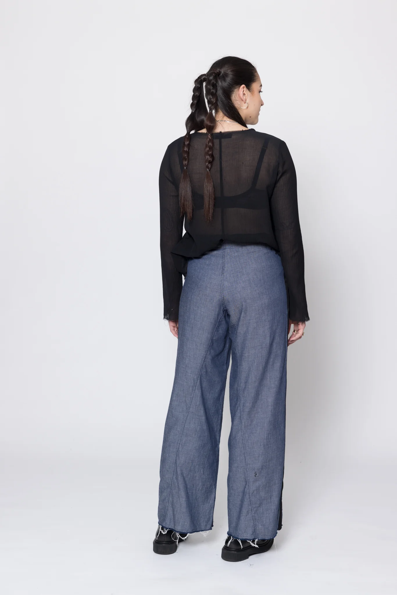 Company of Strangers Joy Pants - Denim Blue
