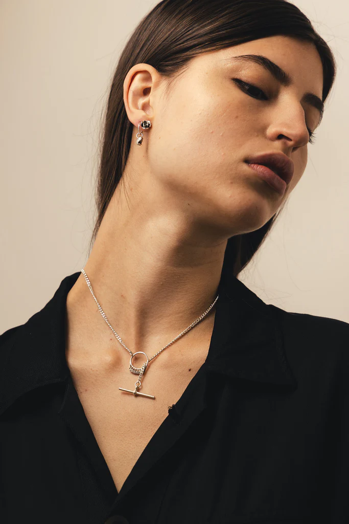 Company of Strangers Ring Choker - Sterling Silver
