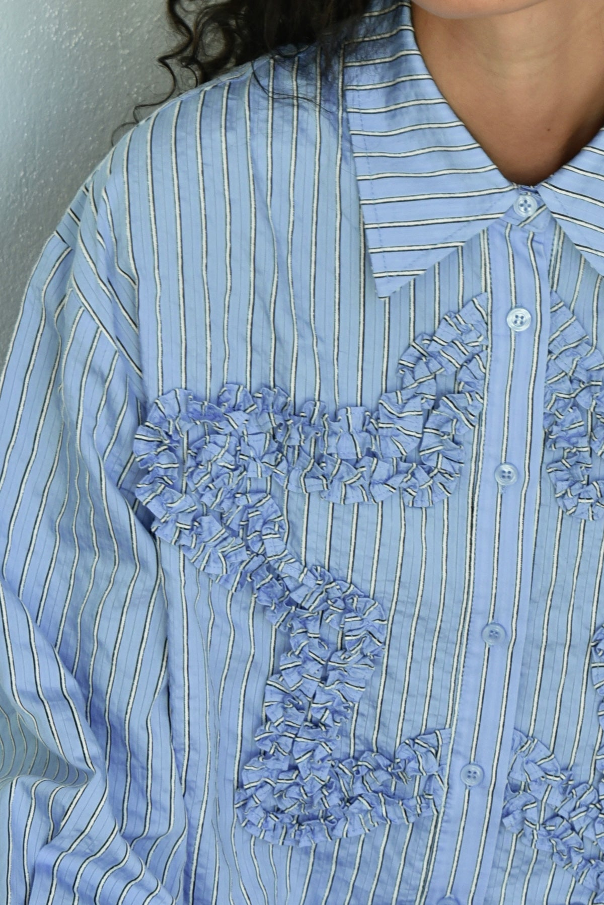 Cooper As Star As It Goes Shirt - Blue Stripe