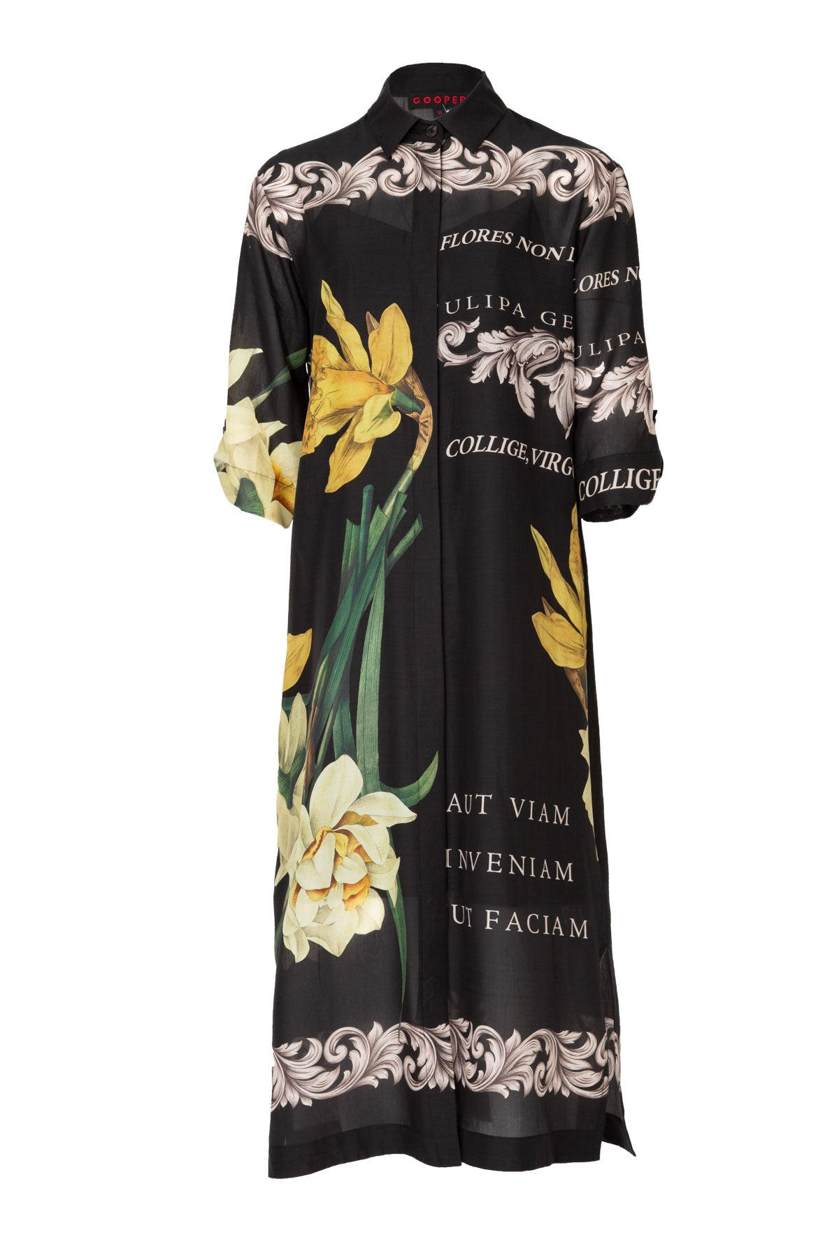 Cooper Brief Statement Dress - Latin Print