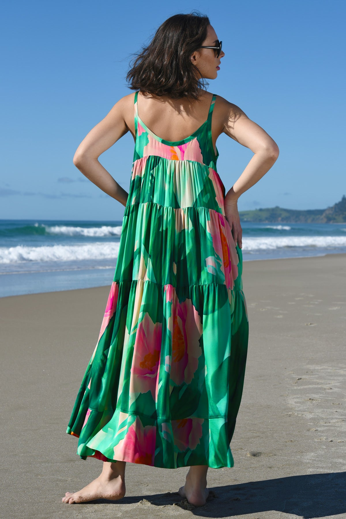 Cooper Summer Love Dress - Green Floral