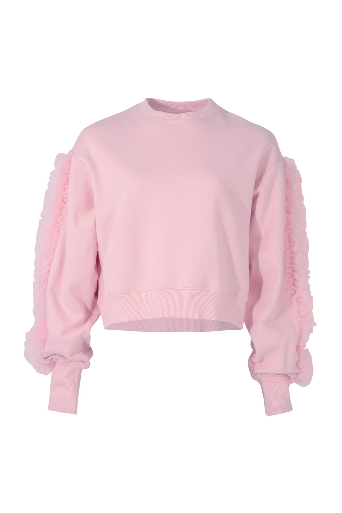 Coop Ruffle Game Sweatshirt - Pink