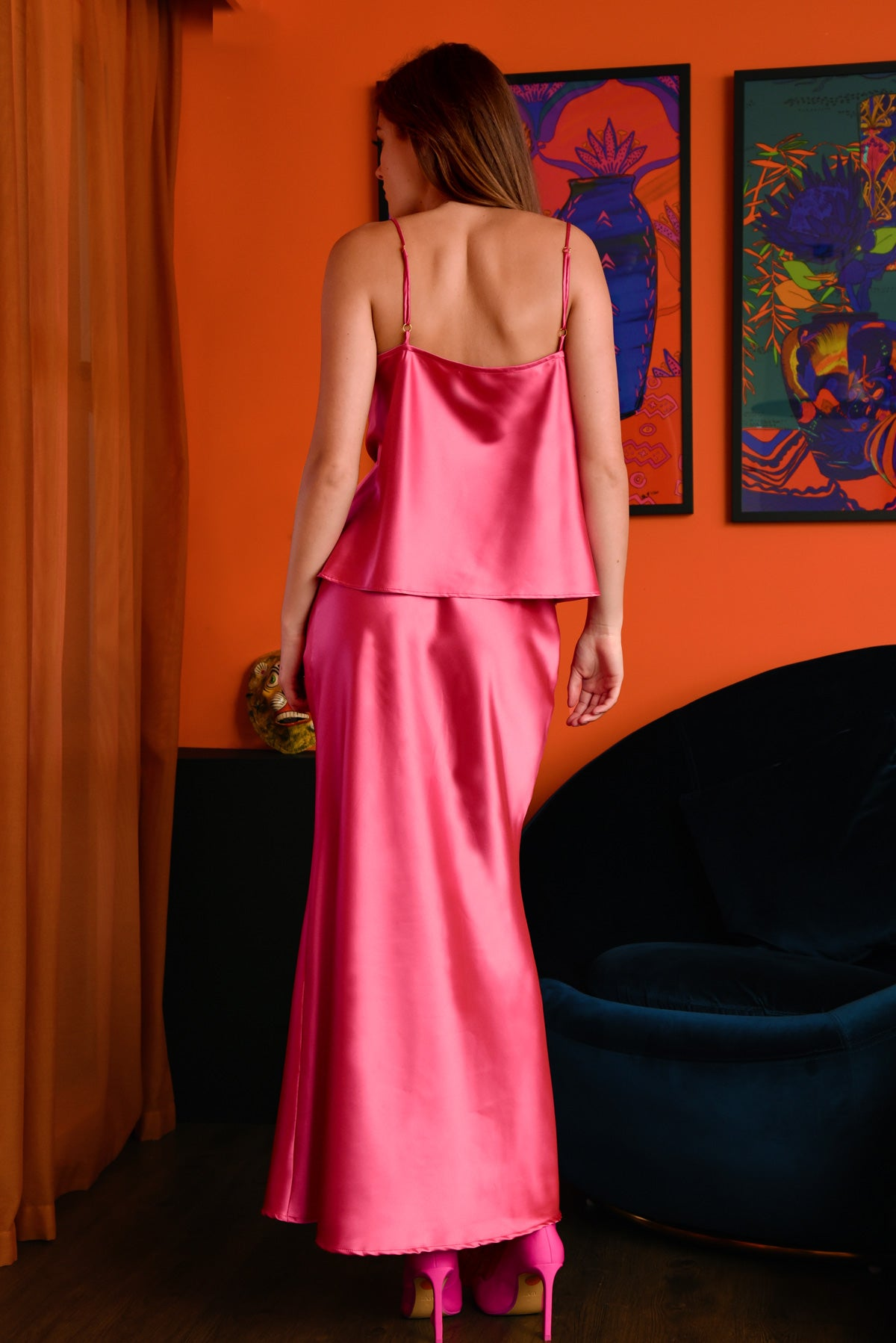 Coop Stand Bias Me Skirt - Raspberry