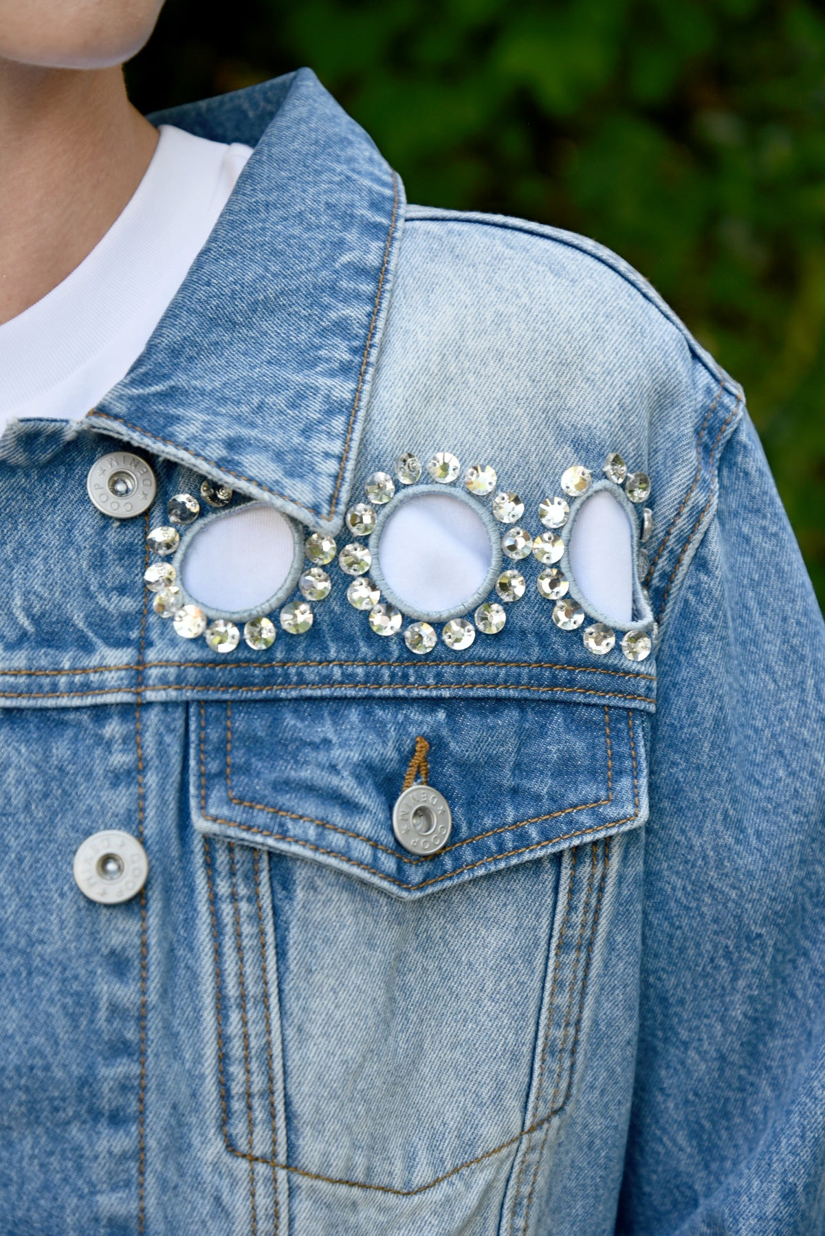 Coop Diamond Life Jacket - Blue Denim