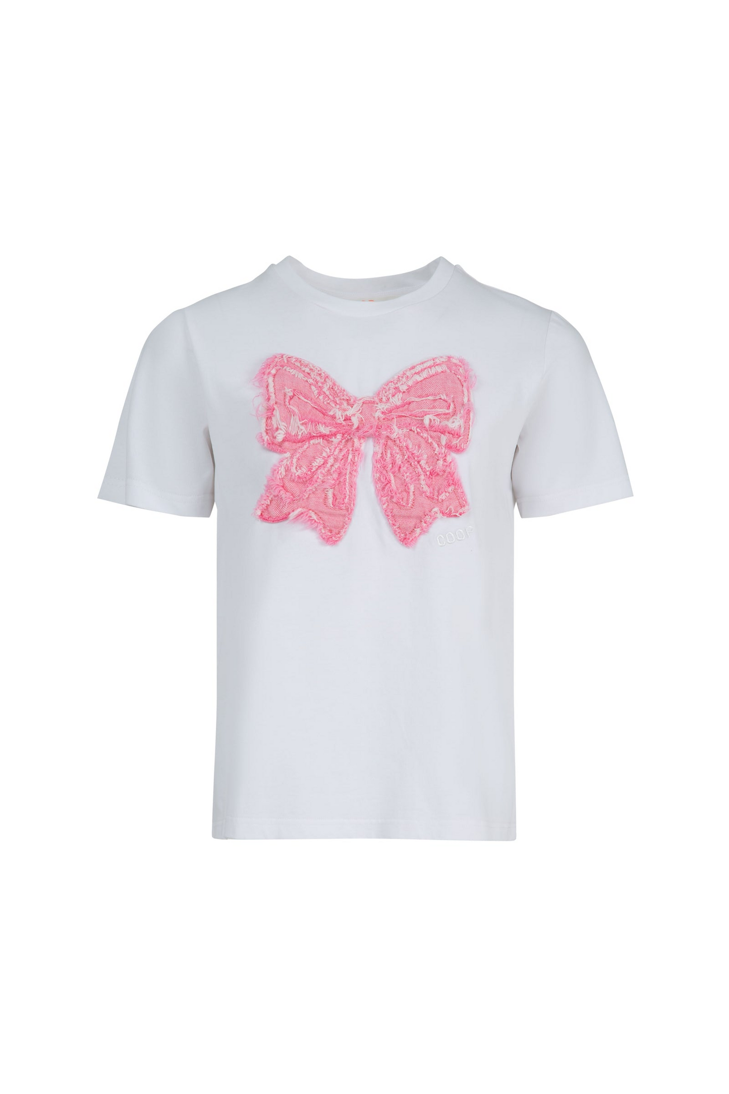 Coop Simply Bowtiful T-Shirt - White & Pink
