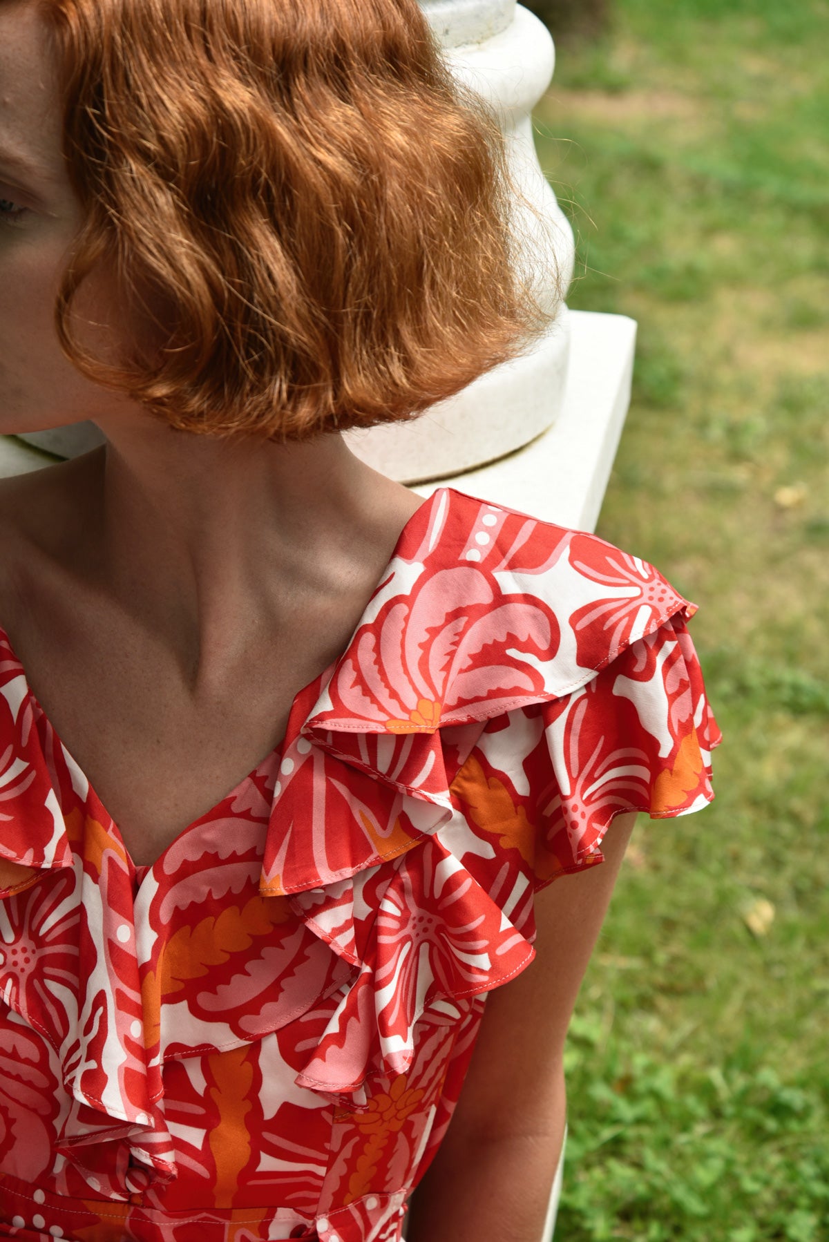 Coop Club Tropicana Dress - Red & Pink