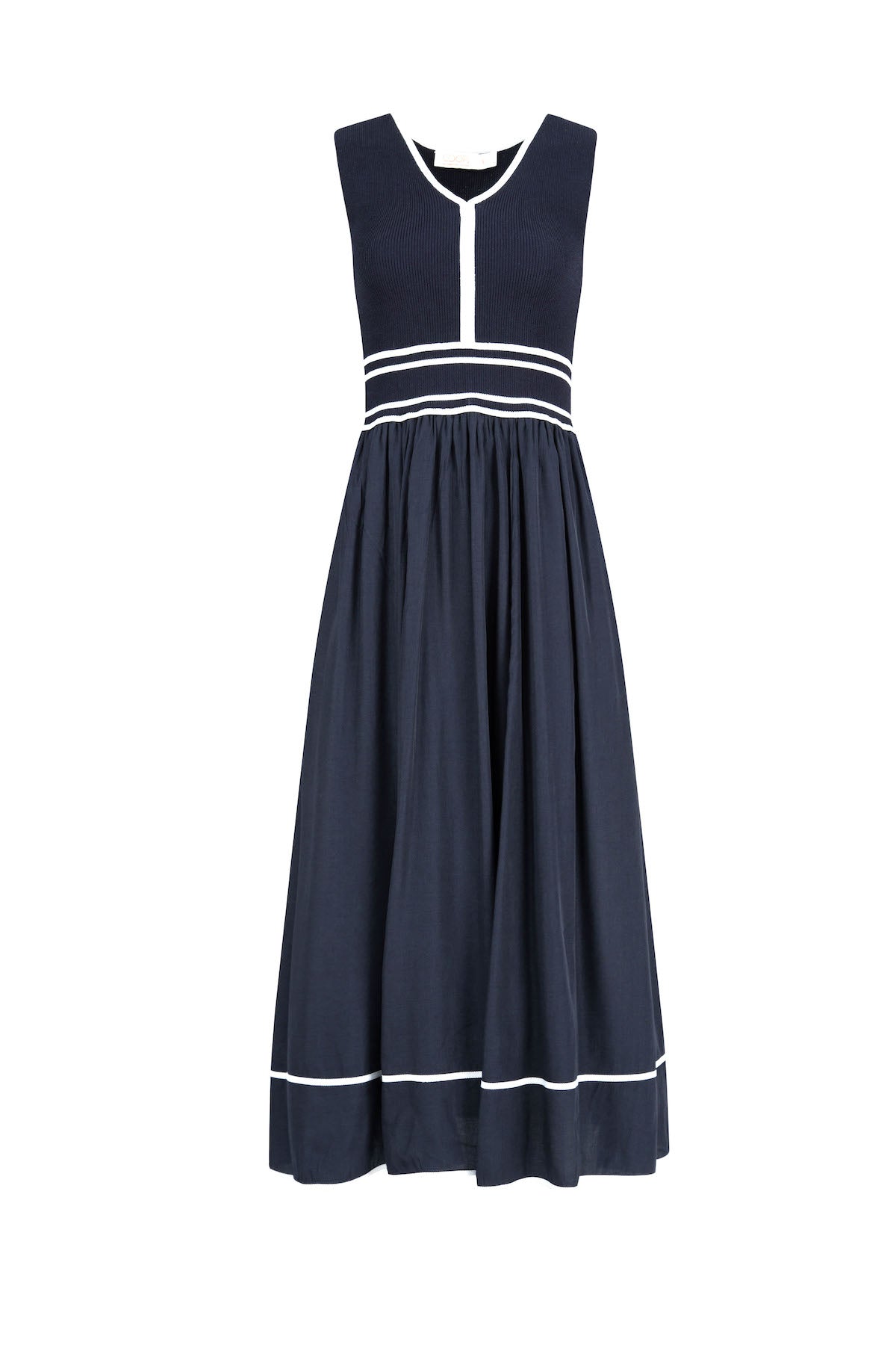 Coop Draw The Line Dress - Navy