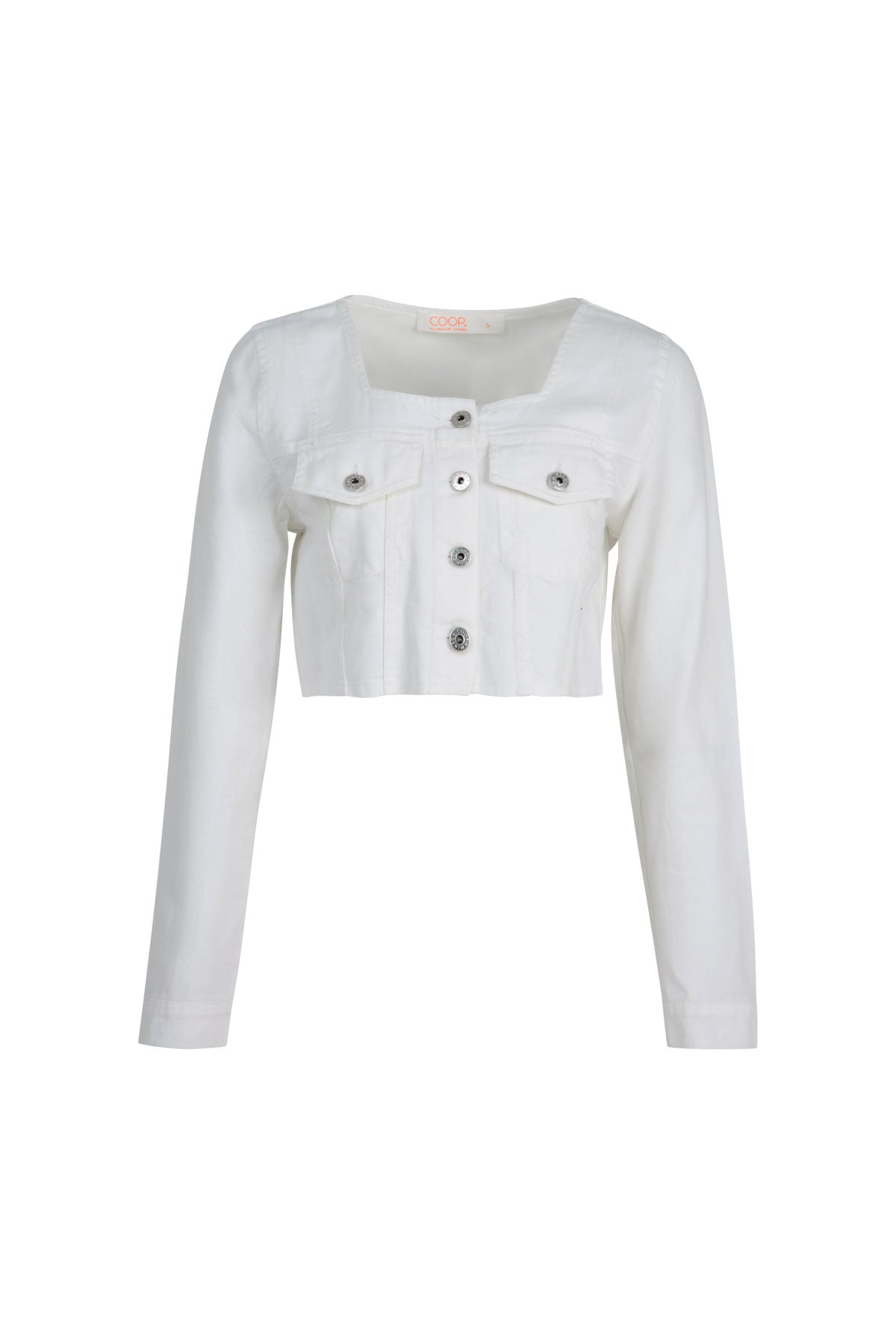 Coop Over The Crop Jacket - White
